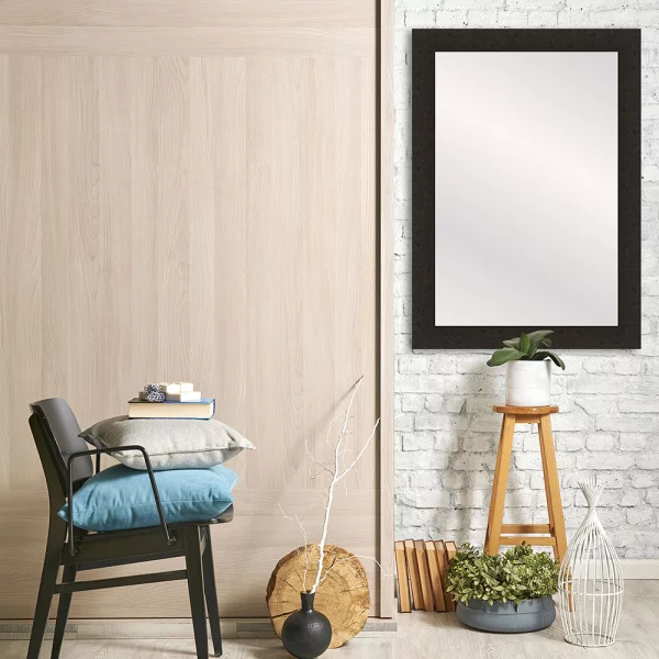 Wandspiegel WOODSTYLE - 60x90 cm 60x90 cm | Braun | Spiegel (2 mm)