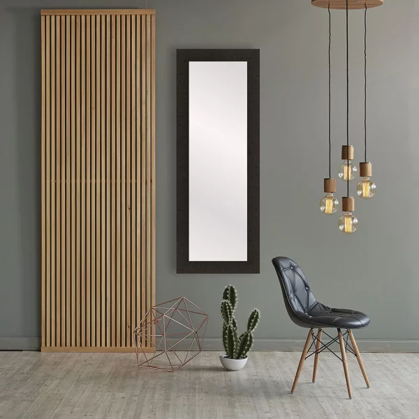 Ganzkörperspiegel WOODSTYLE - 35x120 cm 35x120 cm | Braun | Spiegel (2 mm)
