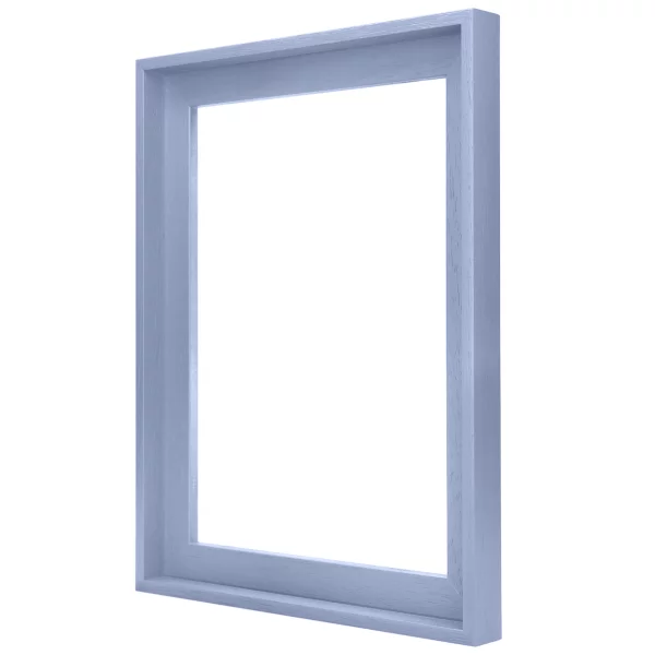 Baklijst Matiz op maat Misty Blue (086) | lege kader (zonder glas en achterwand)