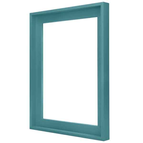 Baklijst Matiz op maat Teal (120) | lege kader (zonder glas en achterwand)