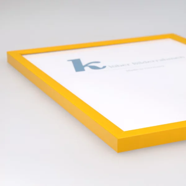 Cadre en bois Prisme 20x30 cm | jaune | verre standard (2 mm)