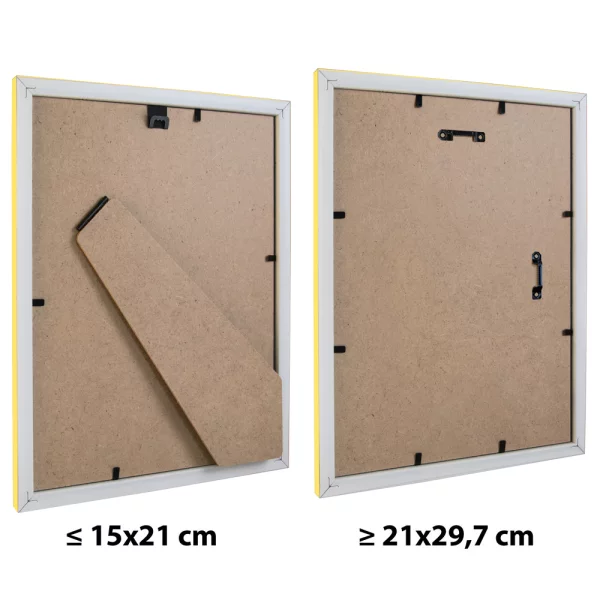 Cadre en plastique Isabella 10x15 cm | brun foncé | verre synthétique (2 mm)