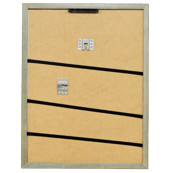 Cadre en bois Rochefort sur mesure bleu foncé | verre standard (2 mm)