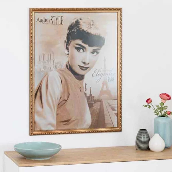 Cadre de style baroque Madrie sur mesure or ancien | verre standard (2 mm)