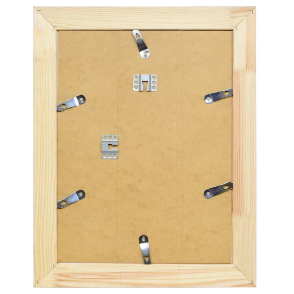 Barock Bilderrahmen Dombes 25x70 cm | weiß | Normalglas (2 mm)