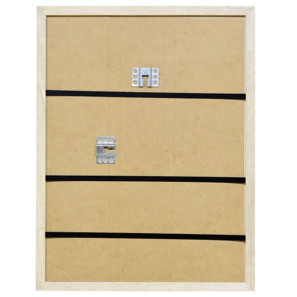 Cadre en bois Vernon sur mesure naturel | verre standard (2 mm)