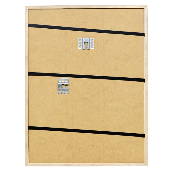 Cadre en bois Avignon sur mesure naturel | verre antireflet mat (2 mm)