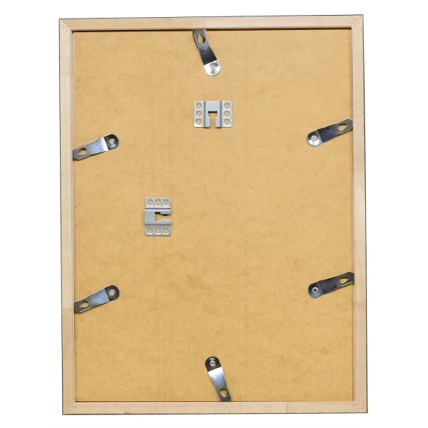 Cadre en bois Saint-Malo 10x10 cm | argent | verre standard (2 mm)