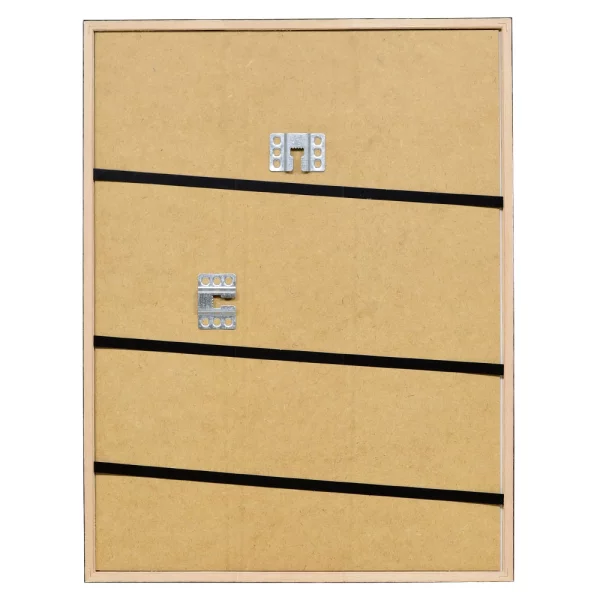 Holz Bilderrahmen Antony 28x35 cm | honig-gold | Normalglas (2 mm)