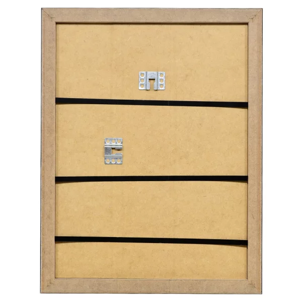 Holz Bilderrahmen Lille (MDF) 13x13 cm | Antiksilber | Normalglas (2 mm)