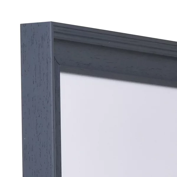 Cadre en bois Merlines 50x70 cm | gris | verre synthétique antireflet UV 99 (2 mm)