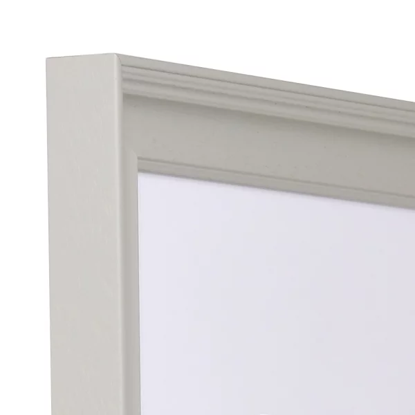 Cadre en bois Merlines 50x70 cm | gris clair | verre synthétique antireflet UV 99 (2 mm)