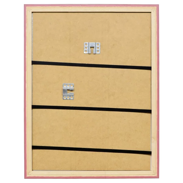 Holz Bilderrahmen Saint-Pierre 10x10 cm | silber | Normalglas (2 mm)