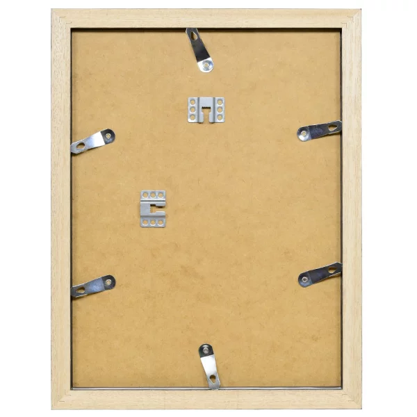 Cadre en bois Calais sur mesure chêne | verre standard (2 mm)