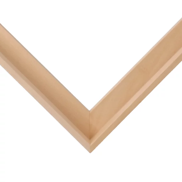 Schattenfugenrahmen aus Lindenholz XL 100x140 cm | natur | Leerrahmen (ohne Glas und Rückwand)