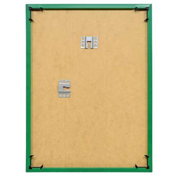 Kunststoff Bilderrahmen ART Maßanfertigung Grün | Normalglas (2 mm)