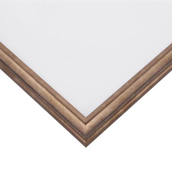 Cadre en bois Saxe Anhalt sur mesure cuivre | verre standard (2 mm)