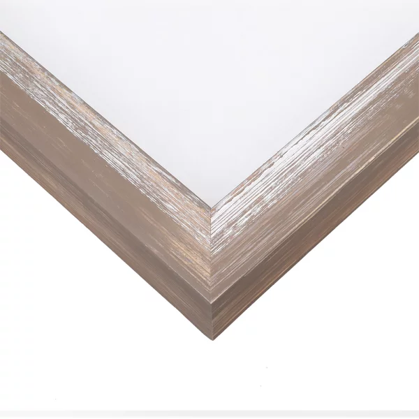 Holz-Bilderrahmen Rodgau nach Mass Hellbraun | Normalglas (2 mm)