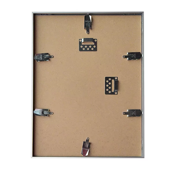 Alurahmen Pixel - Art Edition 15x20 cm | Gold glanz | Museumsglas UV 70 entspiegelt