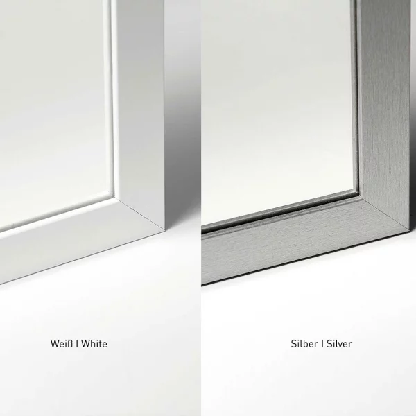 Wandspiegel Oslo - 70x170 cm 70x170 cm | Weiß | Spiegel (2 mm)
