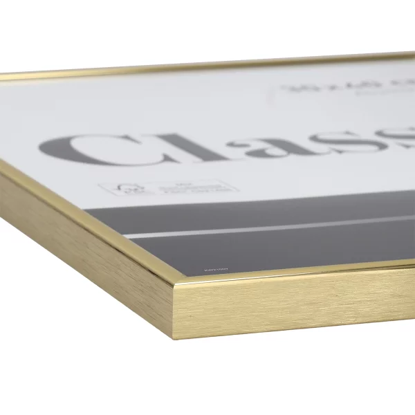 Cadre en aluminium Classic 50x70 cm | or | verre standard (2 mm)