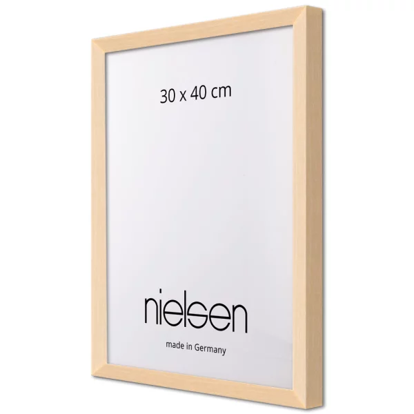 Cornice in legno Loft 15 21x29,7 cm (A4) | acero | Specchio (2 mm)