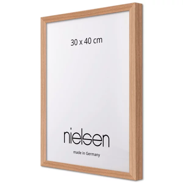 Cadre en bois coupe sur mesure, Loft 15 cerise | verre standard (2 mm)