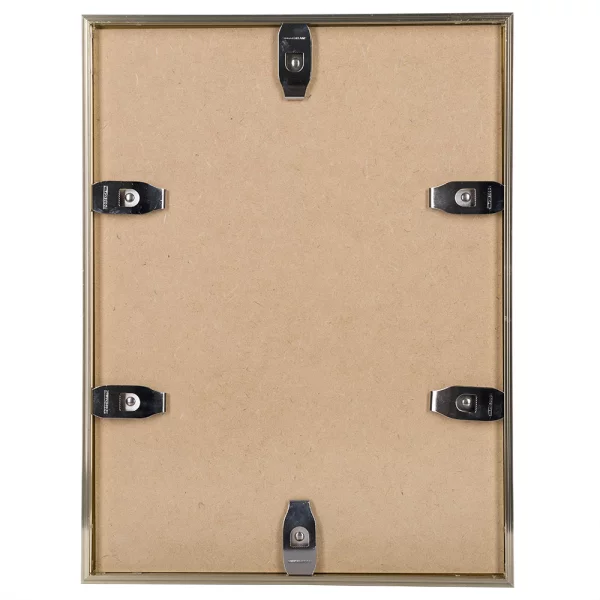 Alu Bilderrahmen Profil R 80x100 cm | gold | Normalglas (3 mm)