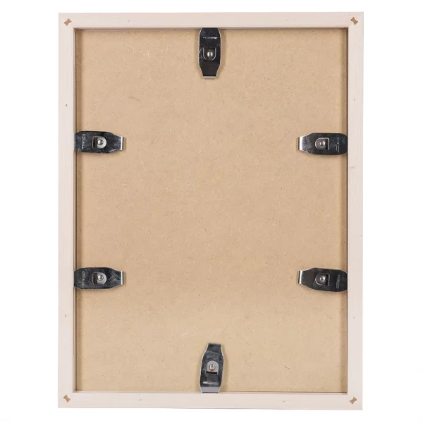 Cadre en bois de hêtre / érable 21x29,7 cm (A4) | érable naturel | verre standard (3 mm)