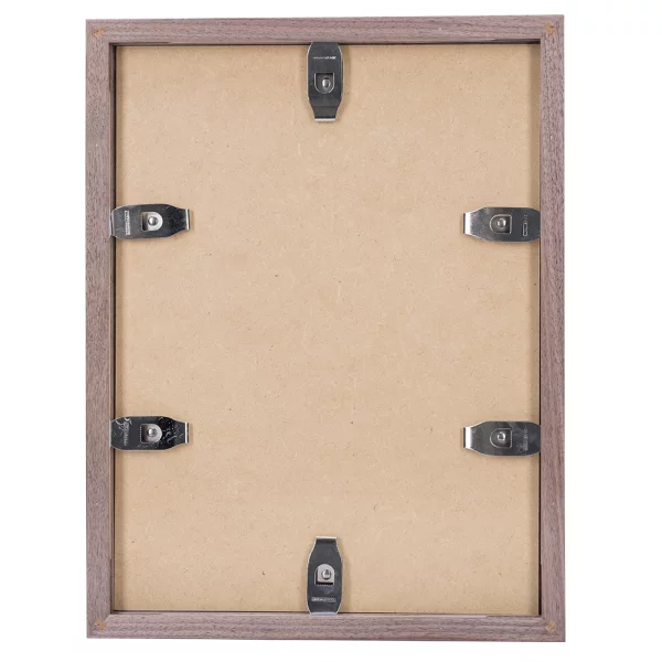 Cadre en bois de hêtre / érable 21x29,7 cm (A4) | noix naturel | verre standard (3 mm)
