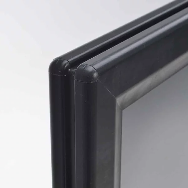 Kundenstopper WindPro LITE 59,4x84,1 cm (A1) | schwarz | Kunstglas mattiert (1 mm)