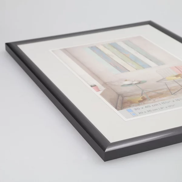 Cadre en plastique Trendstyle 10x15 cm | acier | verre standard (2 mm)