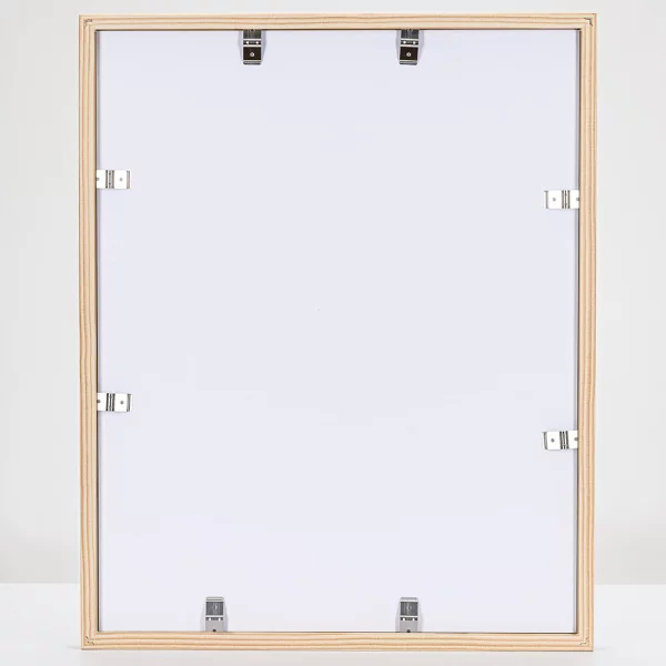 Cadre en bois Rhön 35x50 cm | sapin rouge | verre standard