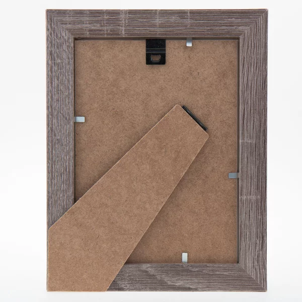 Holz Bilderrahmen Nelson 30x30 cm | Braun | Normalglas (2 mm)