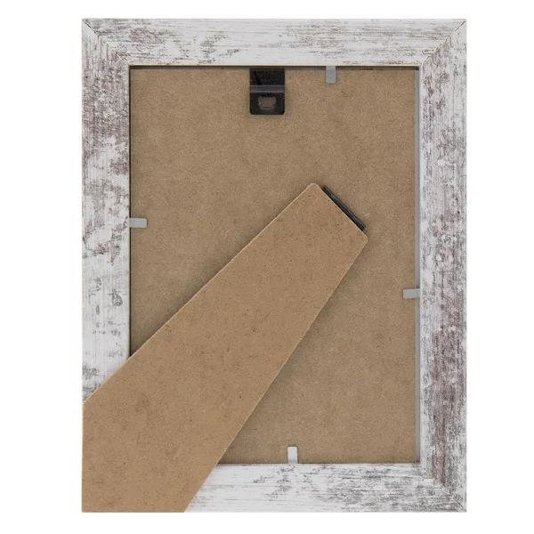 Holz Bilderrahmen Nelson 30x30 cm | Shabby | Normalglas (2 mm)