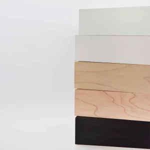 Holz-Bilderrahmen Nemesis nach Maß Ahorn natur lasiert | Normalglas (2 mm)