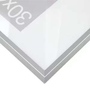 Alu-Bilderrahmen Wega nach Maß Natur matt | Normalglas (2 mm)