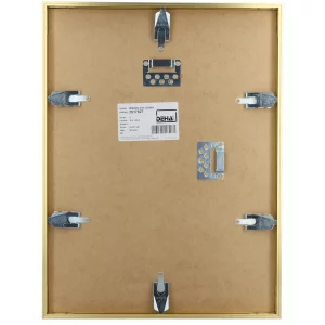 Alu-Bilderrahmen Vega 70x90 cm | Altsilber | Normalglas (2 mm)