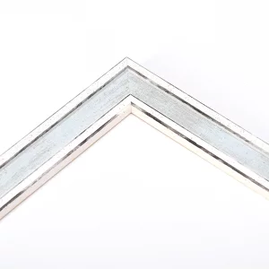 Holz-Bilderrahmen Hebbe nach Maß Blau | Normalglas (2 mm)