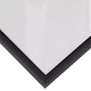 Alurahmen Classic 18x24 cm | Schwarz matt | Normalglas (2 mm)