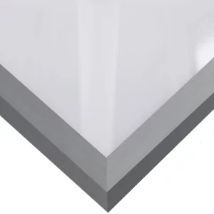 Holzleiste Loft 15 nach Maß Grau | Normalglas (2 mm)