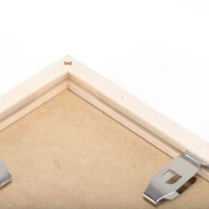 Holz-Bilderrahmen aus Buche / Ahorn nach Maß Ahorn natur | Normalglas (3 mm)