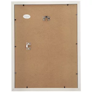 Holz-Bilderrahmen Fiorito 50x60 cm (40x50 cm) | Weiß | Normalglas (2 mm)