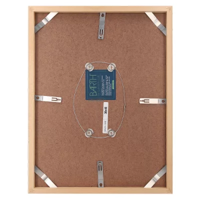Houten fotolijst BARTH serie 210 30x40 cm | populier, natuur | normaal glas (2 mm)