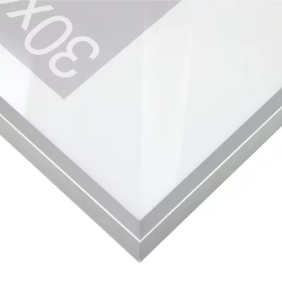 Aluminiumsbilderamme Wega 42x59,4 cm (A2) | Natur, matt | Normalglass (2 mm)