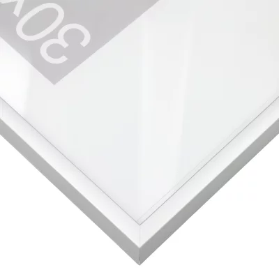 Aluminiumsbilderamme Superba 42x59,4 cm (A2) | Natur, matt | Normalglass (2 mm)