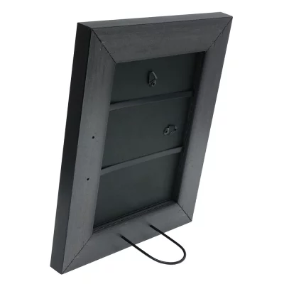 Kunststof kader Emma 13x13 cm | zwart | normaal glas (2 mm)