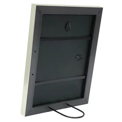 Kunststof fotolijst Lucas 15x15 cm | zilver | normaal glas (2 mm)