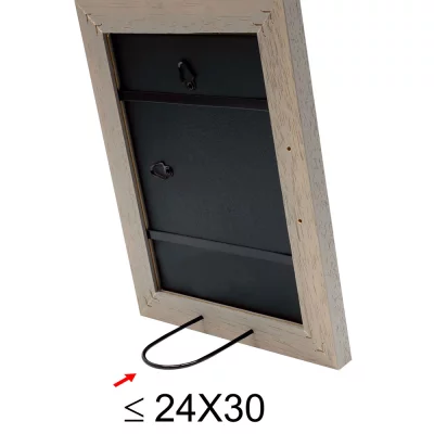 Houten fotolijst Mila 15x15 cm | beige | normaal glas (2 mm)