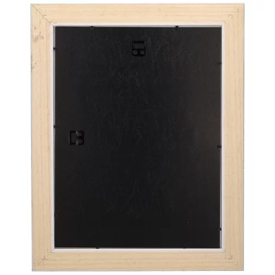 Cornice esclusiva in legno Avia 20x30 cm | bianco e oro | Vetro standard (2 mm)